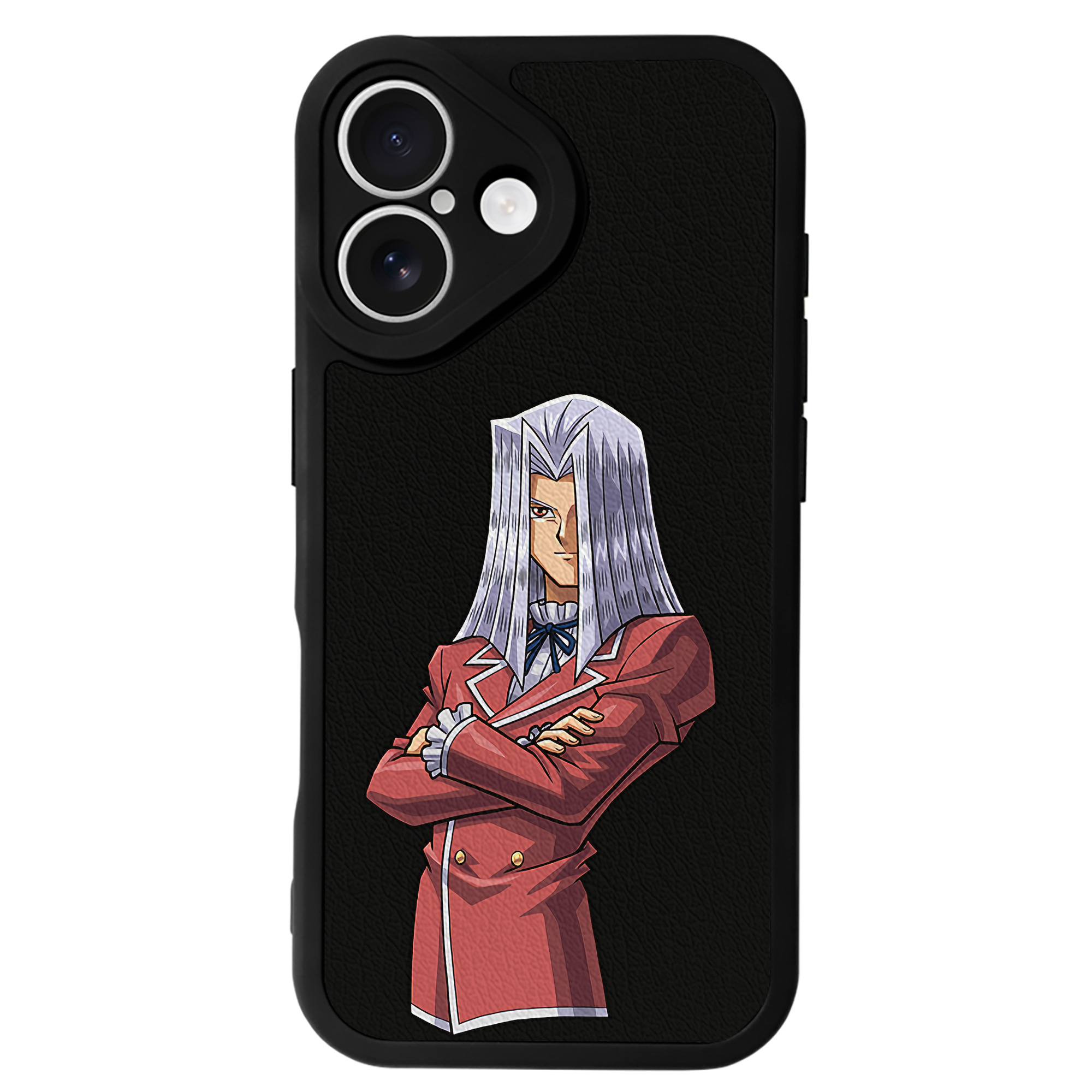 遊☆戯☆王 Yu-Gi-Oh! 【iPhone 16シリーズ対応】シリコンスマホケース（レザー調） 材質：シリコン